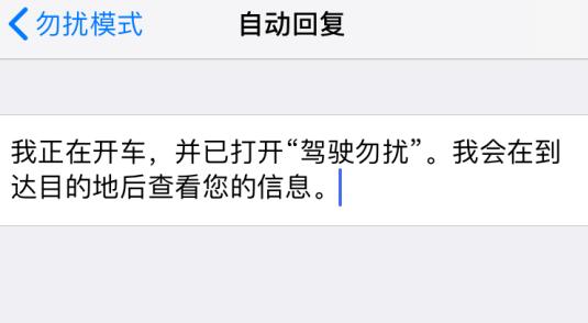 iPhone XS 设置来电自动回复短信教程