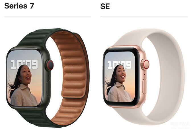 iwatch se和7的区别