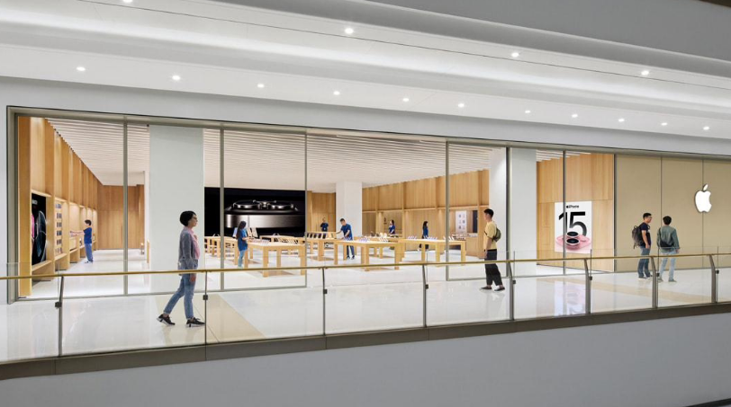 苹果 Apple Store 温州万象城店将于明日正式开幕