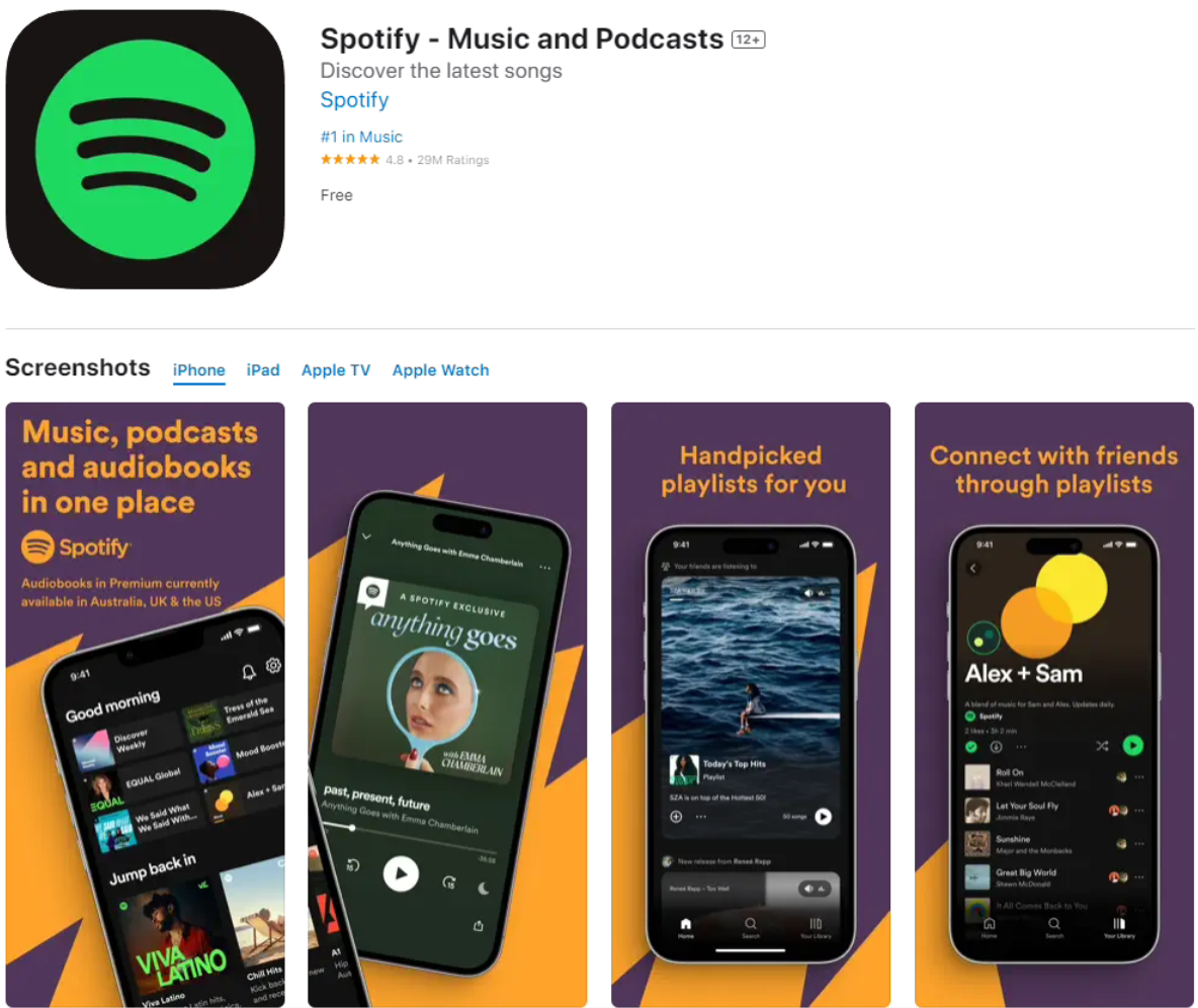 Spotify 投诉苹果 App Store，消息称欧盟可能采取反垄断行动