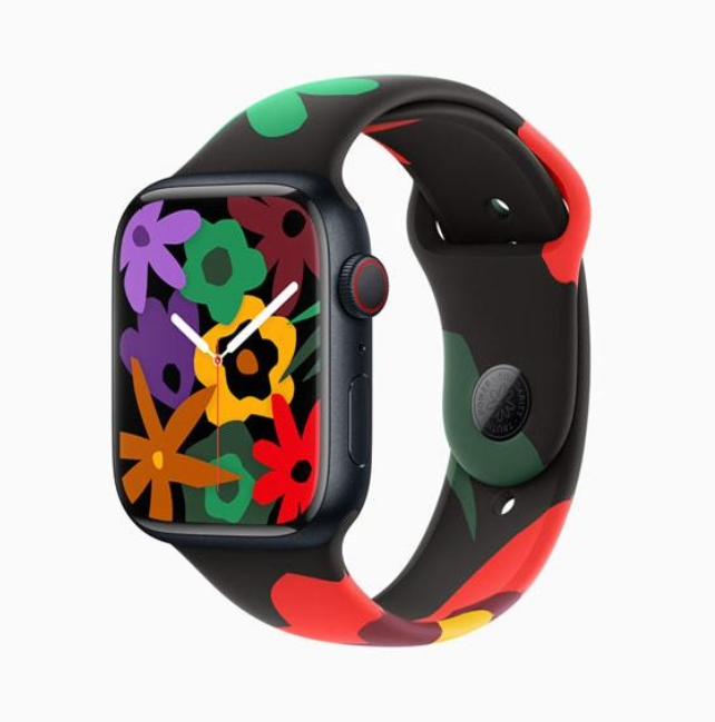 苹果发布全新主题“团结之花”：包括 Apple Watch 表带、表盘及 iOS 壁纸