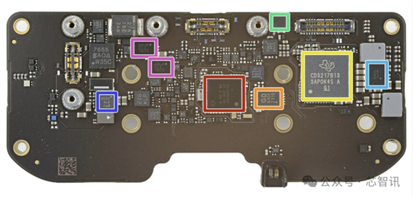 Vision Pro芯片级拆解：内含大量TI芯片 还有一颗国产芯片！