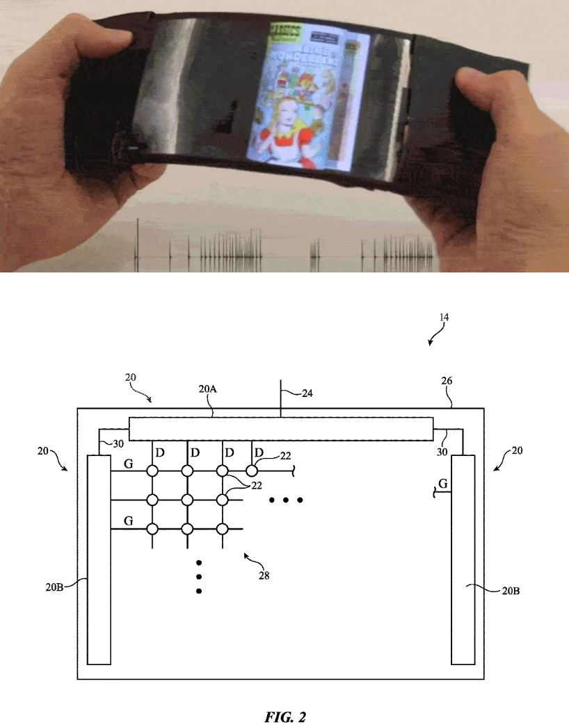 苹果新专利探索“卷轴 iPhone”，OLED 屏幕刚柔并济实现拉伸扩展