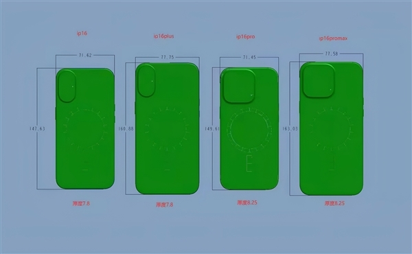 iPhone 16全系机模上手：Pro版屏幕黑边全球最窄、标准版后摄大改