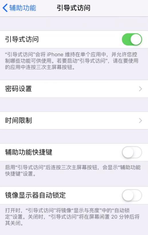 iPhone 忘记“引导式访问”密码怎么办？