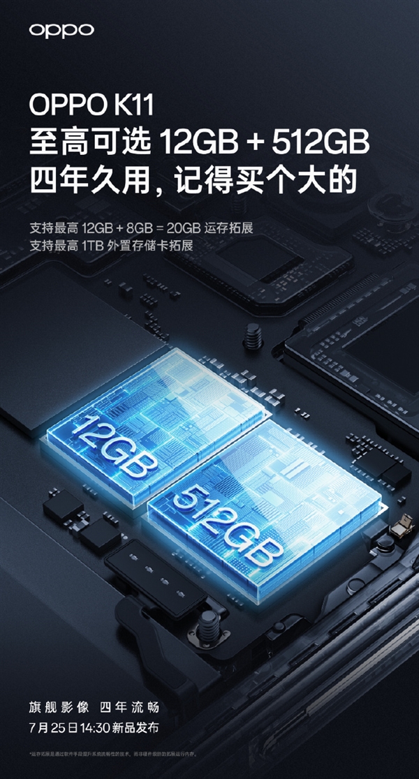 同平台性能第一！OPPO K11核心配置公布：骁龙782G