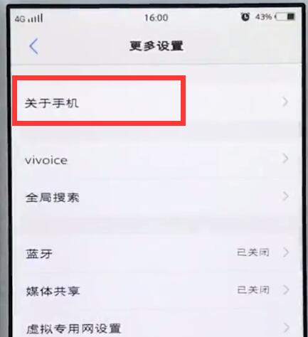 vivo手机查看运行内存的操作过程