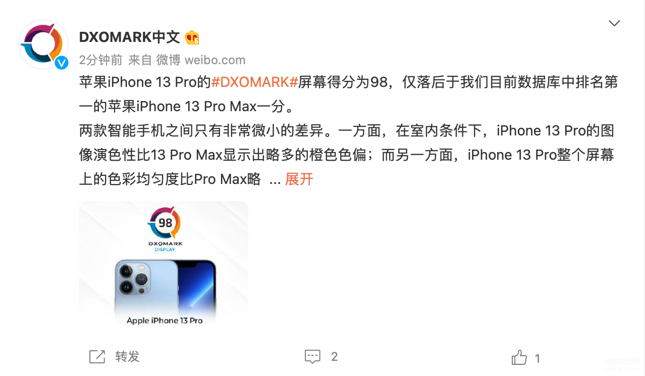 iphone13pro屏幕分辨率