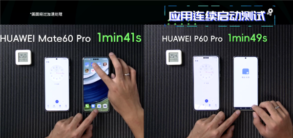 神优化！华为Mate 60 Pro实测：比P60 Pro更快 续航更长