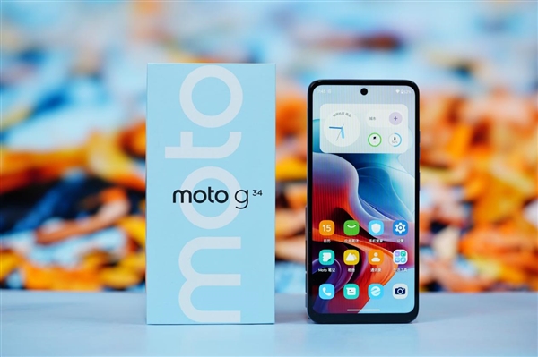 5000万像素AI双摄！摩托罗拉moto g34图赏