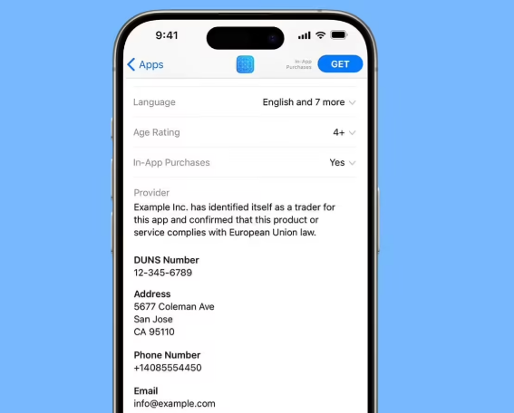 苹果执行欧盟新规：App Store 下架未提供交易者信息应用