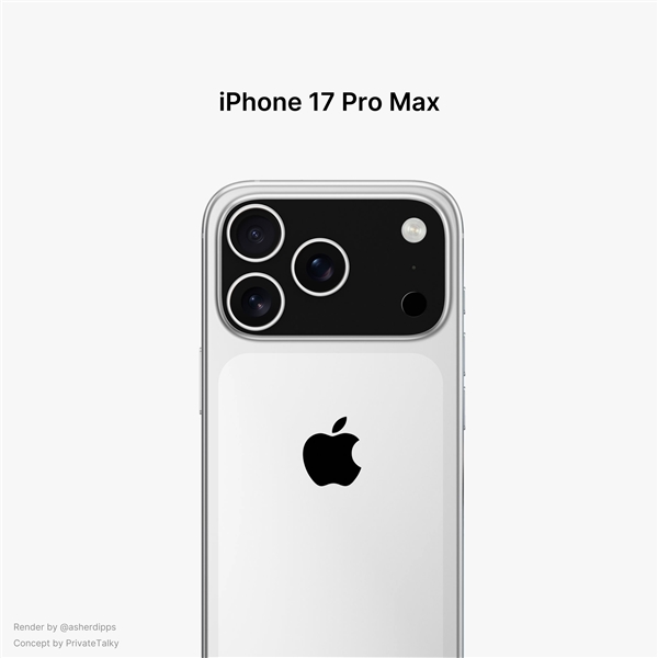 iPhone 17全系渲染图曝光：4款机型 3种外观