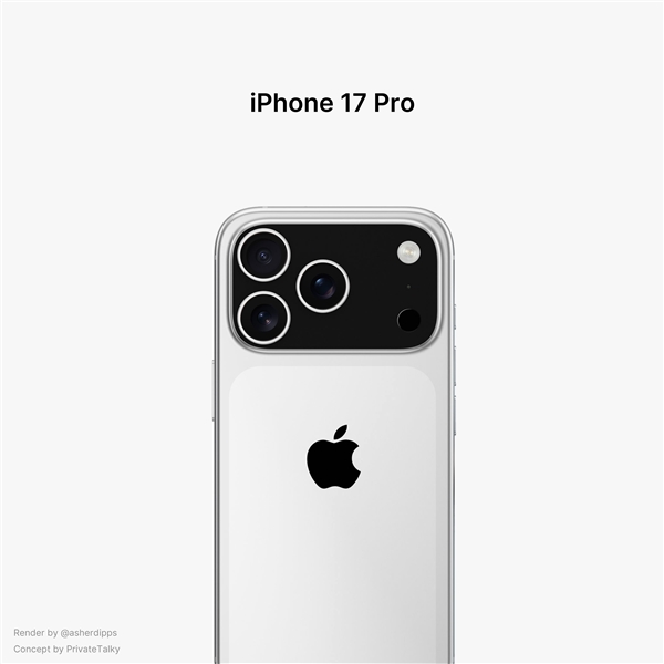 iPhone 17全系渲染图曝光：4款机型 3种外观